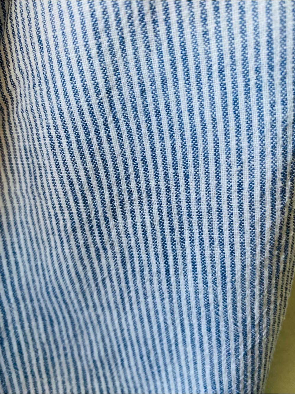 Talbots Plus Blue & White Striped Linen Blend Pants – Women’s 14W - Picture 5 of 5